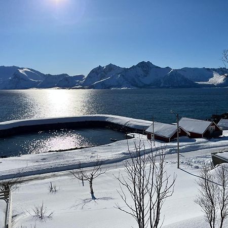 Leilighet I Rorbu Pa Kaldfarnes - Yttersia Senja エクステリア 写真