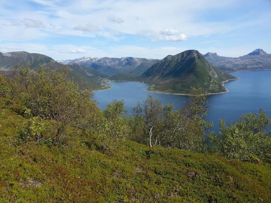 Leilighet I Rorbu Pa Kaldfarnes - Yttersia Senja エクステリア 写真