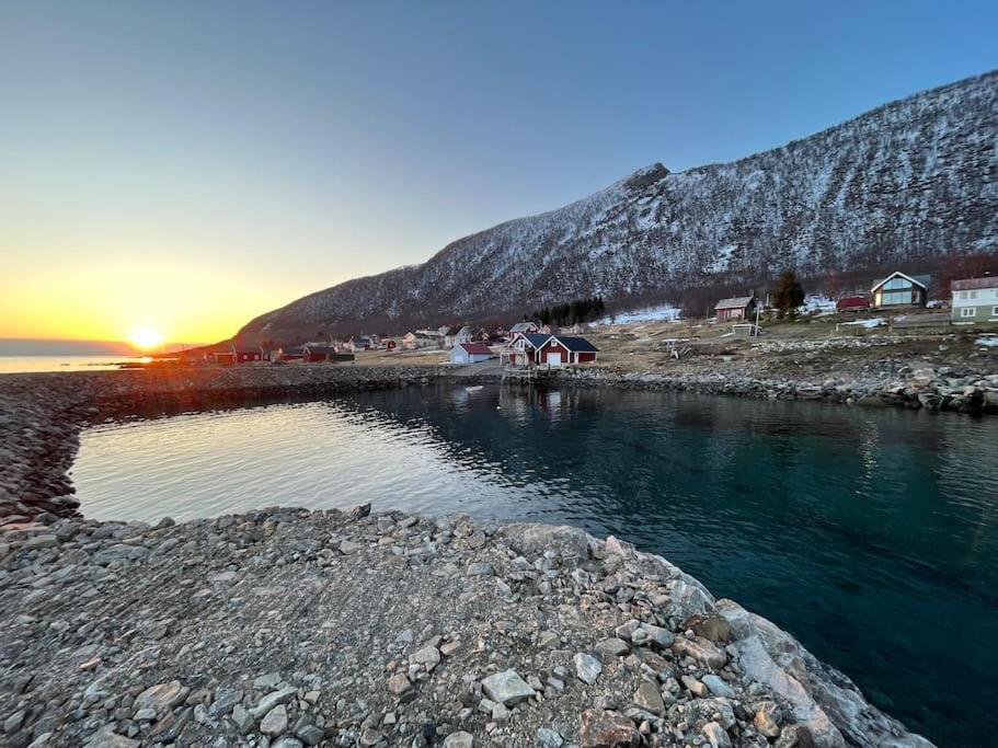 Leilighet I Rorbu Pa Kaldfarnes - Yttersia Senja エクステリア 写真